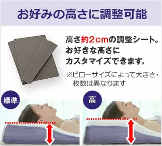 公式】トゥルースリーパー セブンスピローウルトラフィット（低反発枕