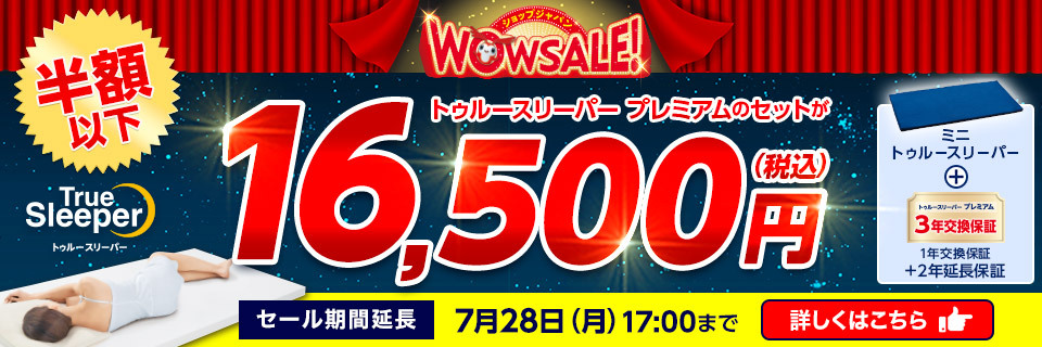 WOWセール延長