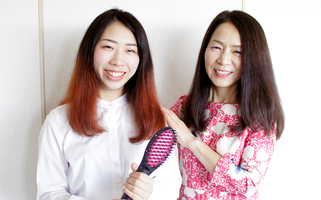 本当にとかすだけで髪真っ直ぐ!想像以上の仕上がりに感動です!