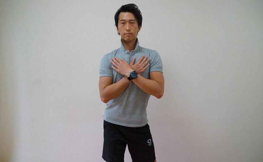 腰回しエクササイズ1