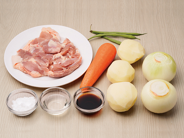 1.調理前に材料を用意する