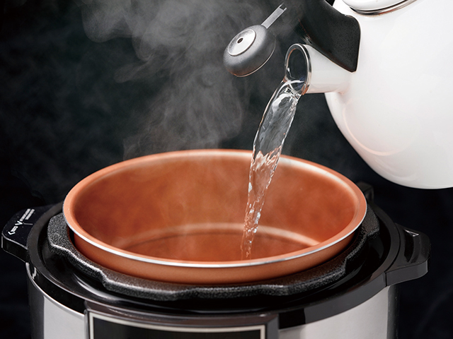 2.急ぐときは熱湯を使う