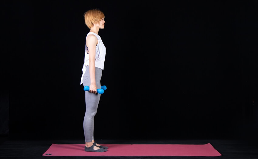 ヒップアップにはこのダンベルトレーニング(1)