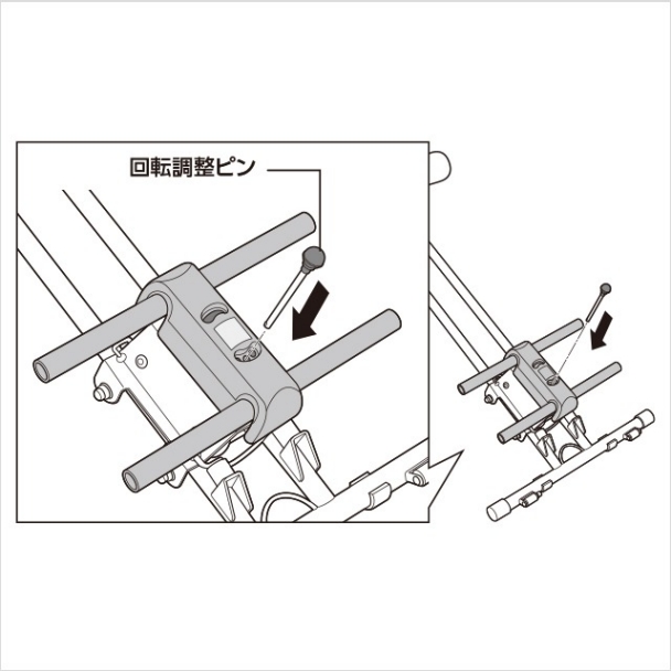 3.ひざ置き台を取り付ける(3)|アブクラッシャー(腹筋マシン)の組み立て方