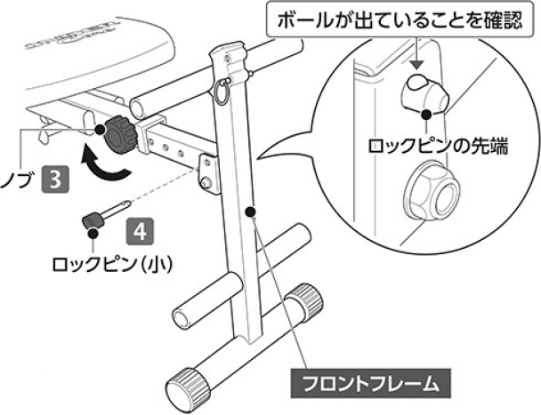 フロントフレームの組み立て（２）｜ワンダーコア2の組み立て方