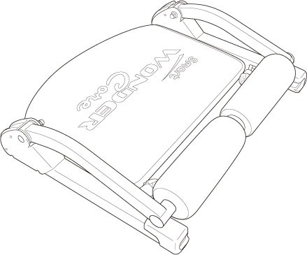 アームの折りたたみ方(2)|ワンダーコア スマートの組み立て方