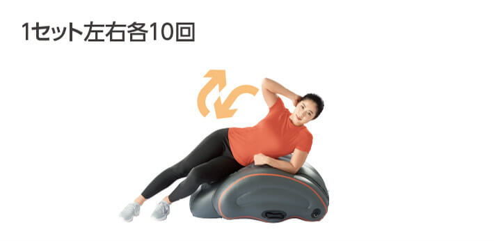 1セット左右各10回