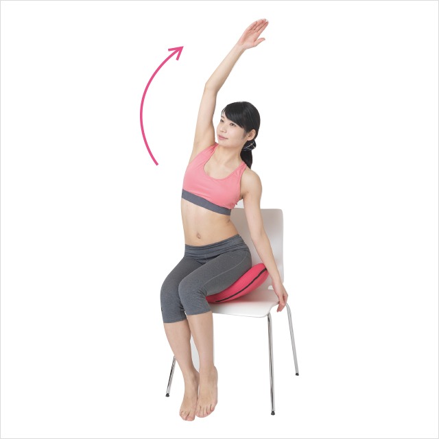 ゆらこを使ったエクササイズ 応用編 ストレッチ 2