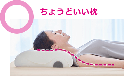 ちょうどいい枕