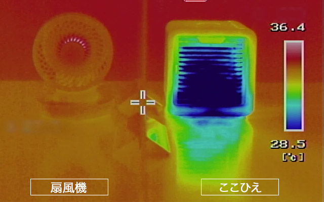 扇風機 ここひえ