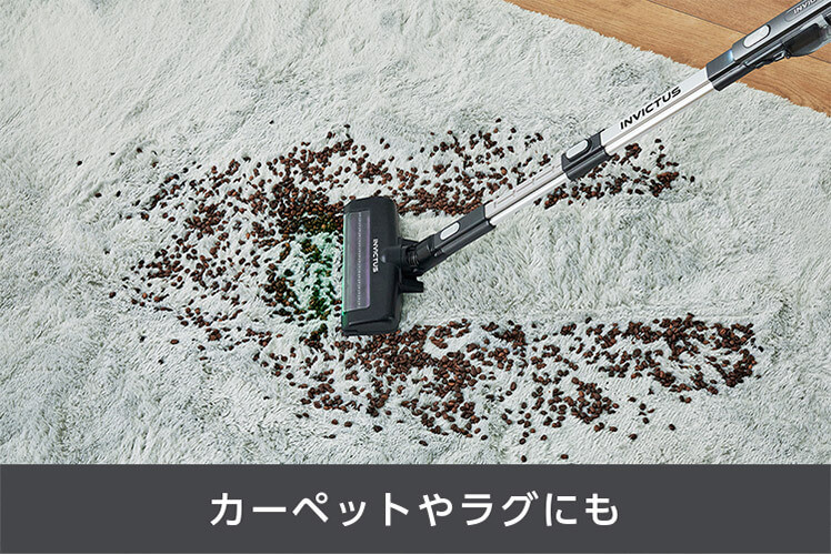 カーペットやラグにも