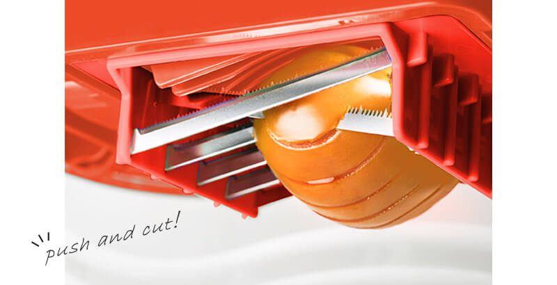 push and cut!