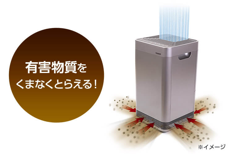 ダークブラウン 茶色 オキシピュア HEPA/カーボンフィルターセットOXP