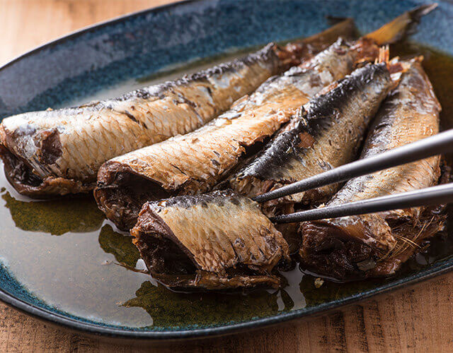 いわしのまるごと甘露煮