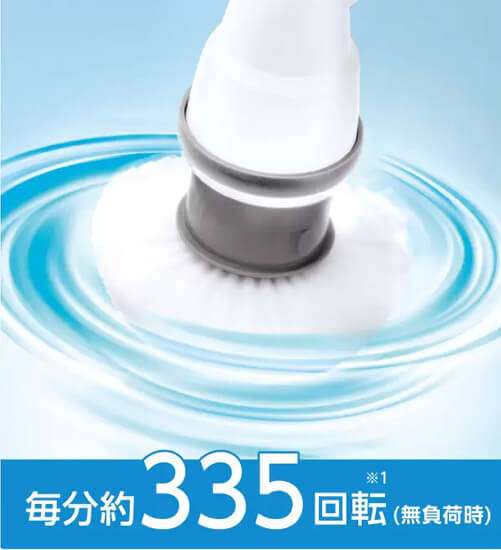 毎分約335回転※1(無負荷時)