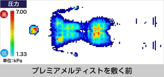 プレミアメルティストを敷く前