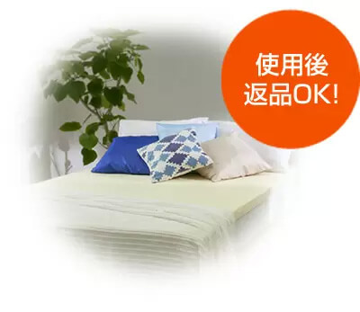 使用後返品OK!