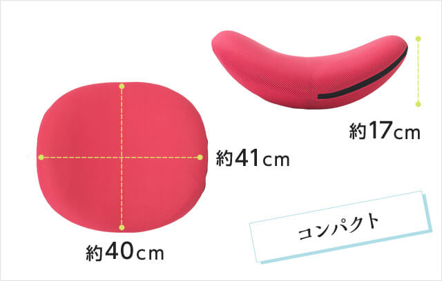 縦 約17cm 横 約41cm 奥行 約40cm コンパクト