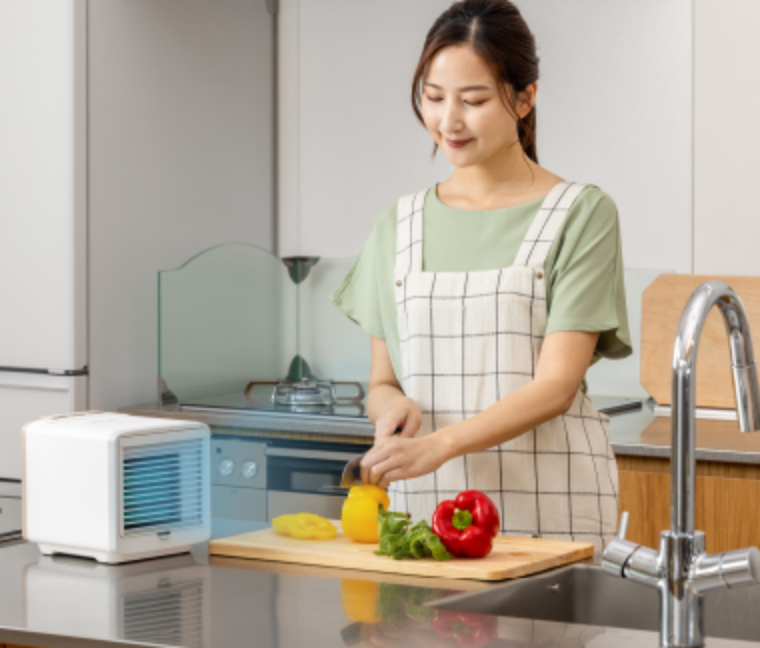 ここだん ヒートクールワン キッチンでのご利用イメージ