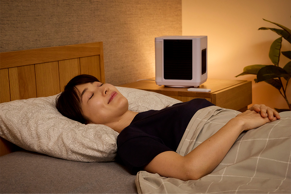 ここひえR8 寝室での利用イメージ
