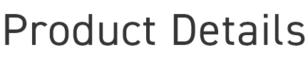 Product Details