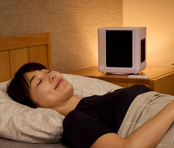 ここひえR8 寝室での利用イメージ