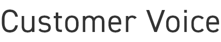Customer Voice