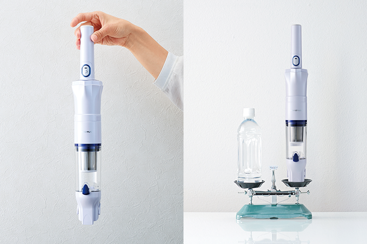 インビクタスワンライトの軽さを表すイメージ