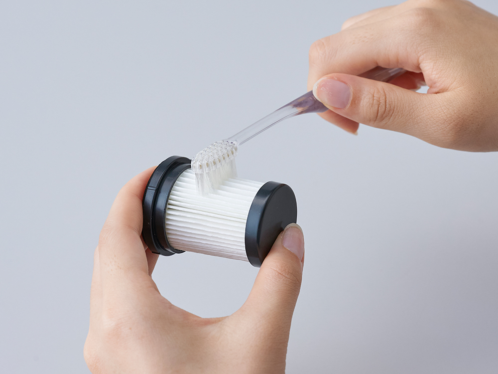 インビクタスワンV2の紙フィルターの掃除方法