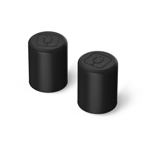 【公式】ブルーメイト専用ストローキャップ ブラックマグネット仕様で外しても安心、持ち運びに便利なブルーメイト専用キャップ。