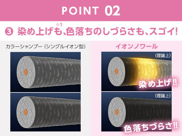 公式】イオンノワール 美容泡カラーシャンプー｜ショップ