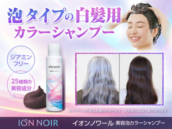 イオンノワール 美容泡カラーシャンプー