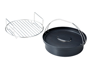 カラットフライヤー 多機能炊飯なべ&網