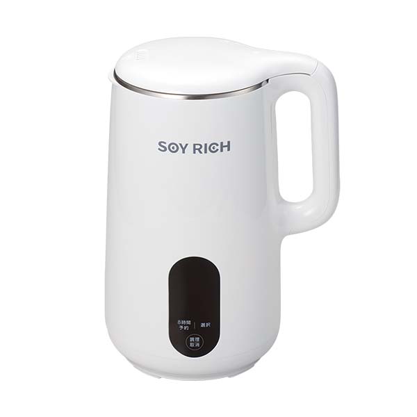 SOY RICH 本体　ショップジャパン 公式】ソイリッチ（完全豆乳メーカー）｜ショップジャパン テレビ