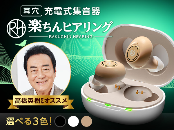 楽ちんヒアリング SA-01（耳穴型集音器）