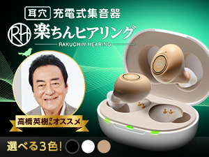 楽ちんヒアリング SA-01（耳穴型集音器）