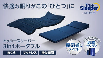 トゥルースリーパー 新品 楽天市場】【送料無料】トゥルースリーパー 3in1 ポータブル正規品