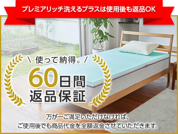 公式】トゥルースリーパー プレミアリッチ洗えるプラス（低反発