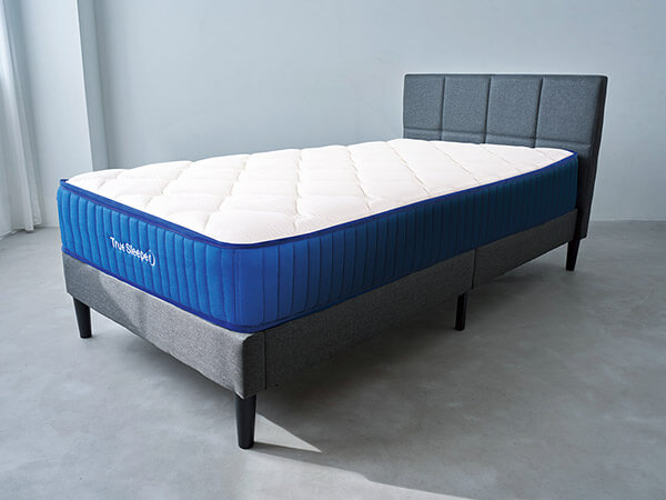 公式】Lottie ベッドフレーム ファブリック ダークグレー｜ショップ