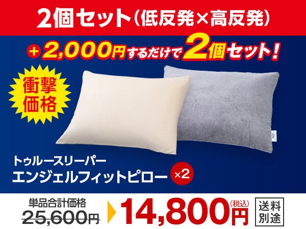 トゥルースリーパー　エアフリー　スマート　マットレス　エンジェルフィットピロー 公式】トゥルースリーパー エンジェルフィットピロー（低反発枕・高