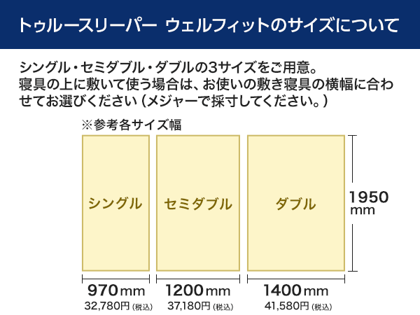 トゥルースリーパー　シングル低反発